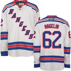 Carl Hagelin New York Rangers Reebok Premier Away Jersey (White)