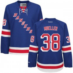 Chris Mueller New York Rangers Reebok Women's Premier Home Jersey (Royal Blue)