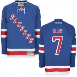 Conor Allen New York Rangers Reebok Authentic Home Jersey (Royal Blue)