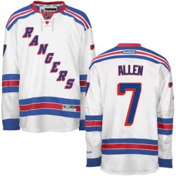 Conor Allen New York Rangers Reebok Authentic Away Jersey (White)
