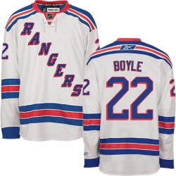 Dan Boyle New York Rangers Reebok Authentic Away Jersey (White)