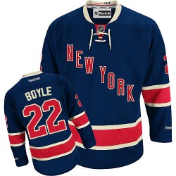 Dan Boyle New York Rangers Reebok Authentic Third Jersey (Navy Blue)
