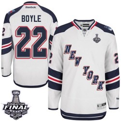 Dan Boyle New York Rangers Reebok Authentic 2014 Stadium Series 2014 Stanley Cup Jersey (White)