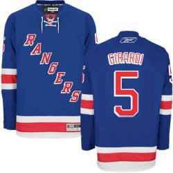 Dan Girardi New York Rangers Reebok Premier Home Jersey (Royal Blue)