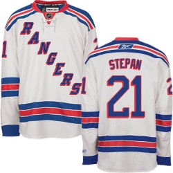 Derek Stepan New York Rangers Reebok Premier Away Jersey (White)