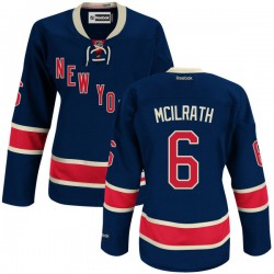 Dylan Mcilrath New York Rangers Reebok Women's Premier Alternate Jersey (Navy Blue)