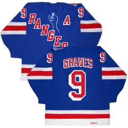 Adam Graves New York Rangers CCM Premier New Throwback Jersey (Royal Blue)