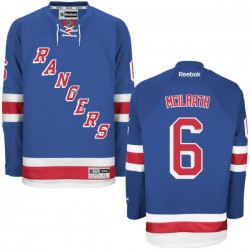 Dylan Mcilrath New York Rangers Reebok Authentic Home Jersey (Royal Blue)