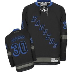 Henrik Lundqvist New York Rangers Reebok Authentic Jersey (Black Ice)