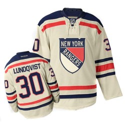 Henrik Lundqvist New York Rangers Reebok Authentic Winter Classic Jersey (Cream)