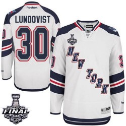 Henrik Lundqvist New York Rangers Reebok Authentic 2014 Stadium Series 2014 Stanley Cup Jersey (White)