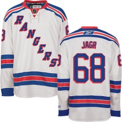 Jaromir Jagr New York Rangers Reebok Authentic Away Jersey (White)