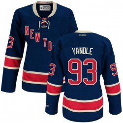 Keith Yandle New York Rangers Reebok Women's Premier Alternate Jersey (Navy Blue)