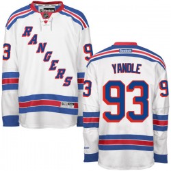 Keith Yandle New York Rangers Reebok Authentic Away Jersey (White)