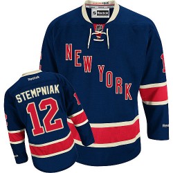 Lee Stempniak New York Rangers Reebok Authentic Third Jersey (Navy Blue)