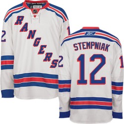 Lee Stempniak New York Rangers Reebok Authentic Away Jersey (White)