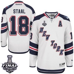 Marc Staal New York Rangers Reebok Premier 2014 Stadium Series 2014 Stanley Cup Jersey (White)