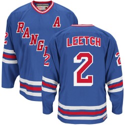 Brian Leetch New York Rangers CCM Authentic Heroes of Hockey Alumni Throwback Jersey (Royal Blue)