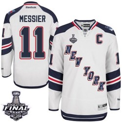 Mark Messier New York Rangers Reebok Authentic 2014 Stadium Series 2014 Stanley Cup Jersey (White)