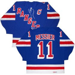Mark Messier New York Rangers CCM Premier New Throwback Jersey (Royal Blue)