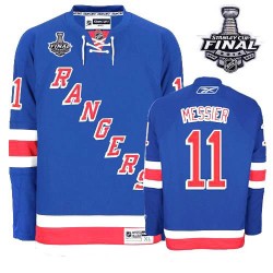 Mark Messier New York Rangers Reebok Premier Home 2014 Stanley Cup Jersey (Royal Blue)