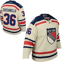 Mats Zuccarello New York Rangers Reebok Authentic 2012 Winter Classic Jersey (Cream)