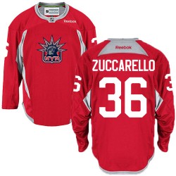 Mats Zuccarello New York Rangers Reebok Authentic Statue of Liberty Practice Jersey (Red)
