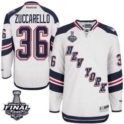 Mats Zuccarello New York Rangers Reebok Authentic 2014 Stadium Series 2014 Stanley Cup Jersey (White)
