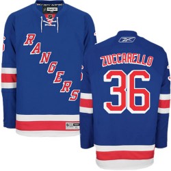 Mats Zuccarello New York Rangers Reebok Youth Authentic Home Jersey (Royal Blue)