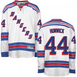 Matt Hunwick New York Rangers Reebok Authentic Away Jersey (White)