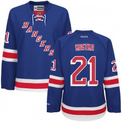 Michael Kostka New York Rangers Reebok Women's Authentic Home Jersey (Royal Blue)