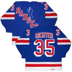 Mike Richter New York Rangers CCM Authentic New Throwback Jersey (Royal Blue)