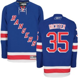 Mike Richter New York Rangers Reebok Authentic Home Jersey (Royal Blue)