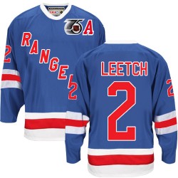 Brian Leetch New York Rangers CCM Premier Throwback 75TH Jersey (Royal Blue)
