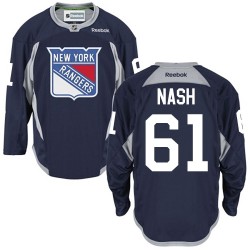 Rick Nash New York Rangers Reebok Premier Practice Jersey (Navy Blue)