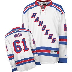 Rick Nash New York Rangers Reebok Youth Authentic Away Jersey (White)
