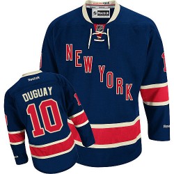 Ron Duguay New York Rangers Reebok Premier Third Jersey (Navy Blue)