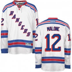 Ryan Malone New York Rangers Reebok Premier Away Jersey (White)
