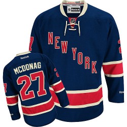 Ryan McDonagh New York Rangers Reebok Youth Authentic Third Jersey (Navy Blue)