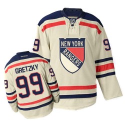 Wayne Gretzky New York Rangers Reebok Premier Winter Classic Jersey (Cream)