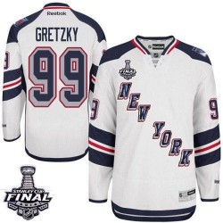 Wayne Gretzky New York Rangers Reebok Premier 2014 Stadium Series 2014 Stanley Cup Jersey (White)