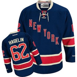 Carl Hagelin New York Rangers Reebok Authentic Third Jersey (Navy Blue)
