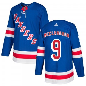 Rob Mcclanahan New York Rangers Adidas Authentic Home Jersey (Royal Blue)