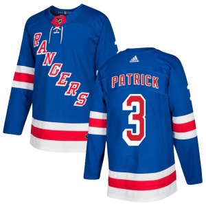 James Patrick New York Rangers Adidas Authentic Home Jersey (Royal Blue)