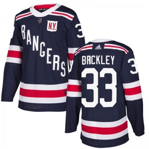 Connor Brickley New York Rangers Adidas Authentic 2018 Winter Classic Home Jersey (Navy Blue)