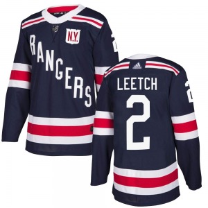 Brian Leetch New York Rangers Adidas Authentic 2018 Winter Classic Home Jersey (Navy Blue)