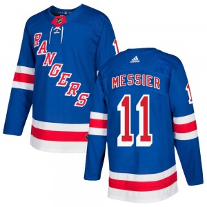 Mark Messier New York Rangers Adidas Youth Authentic Home Jersey (Royal Blue)