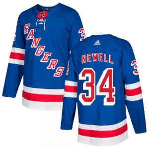 Patrick Newell New York Rangers Adidas Youth Authentic Home Jersey (Royal Blue)
