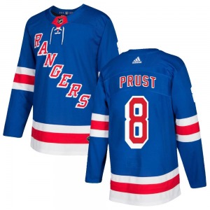 Brandon Prust New York Rangers Adidas Youth Authentic Home Jersey (Royal Blue)
