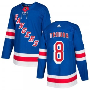 Jacob Trouba New York Rangers Adidas Youth Authentic Home Jersey (Royal Blue)